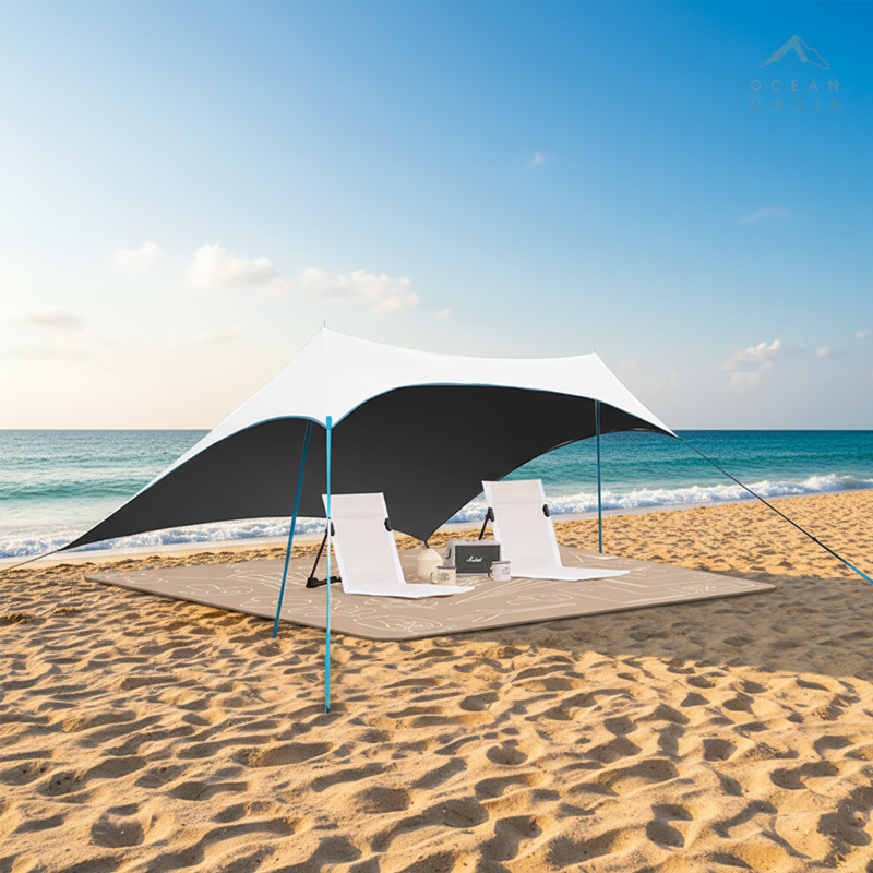 Portable UV-Resistant Outdoor Sun Shelter_4