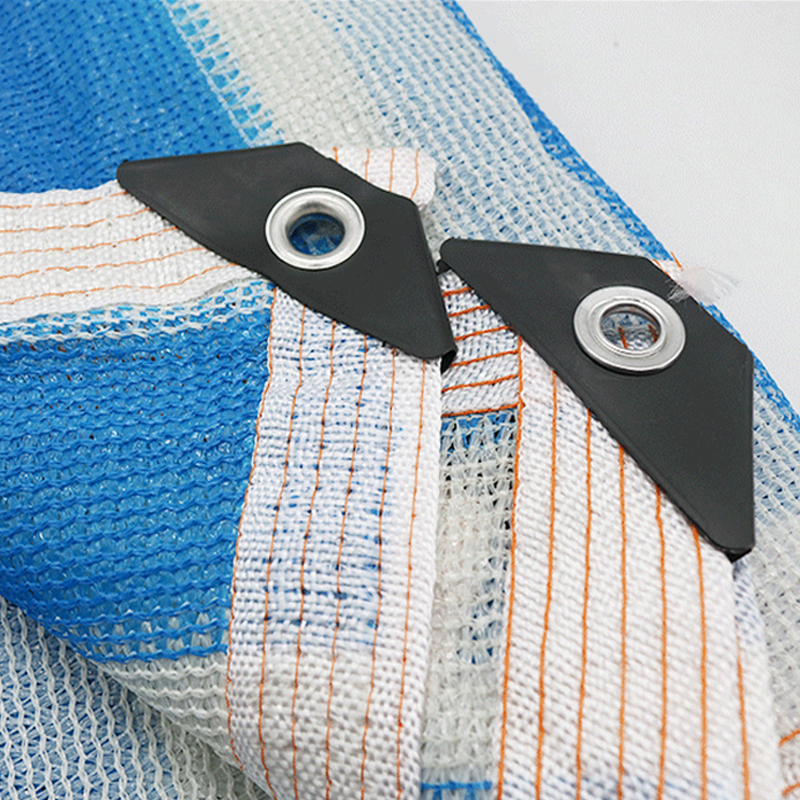 Blue & White Striped Shade Net_2