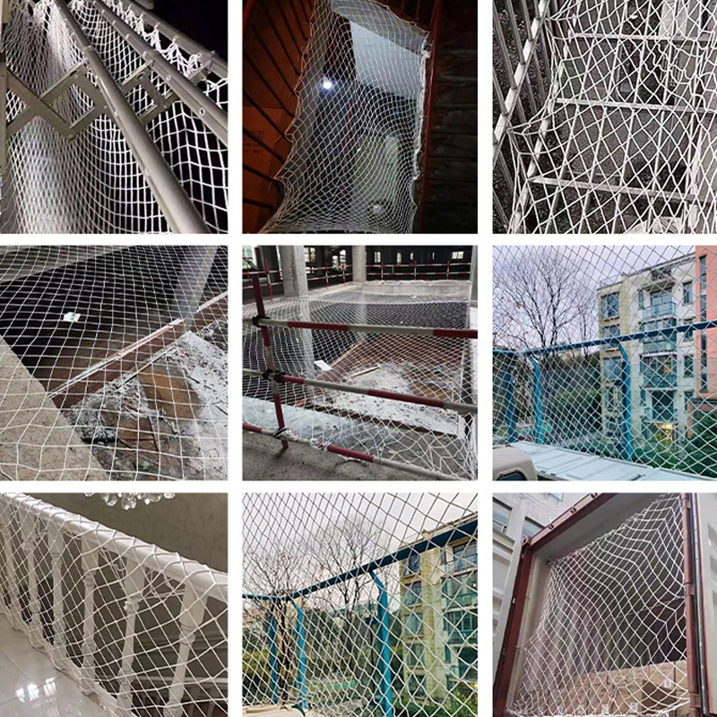 Nylon Safety Fall Protection Net_6