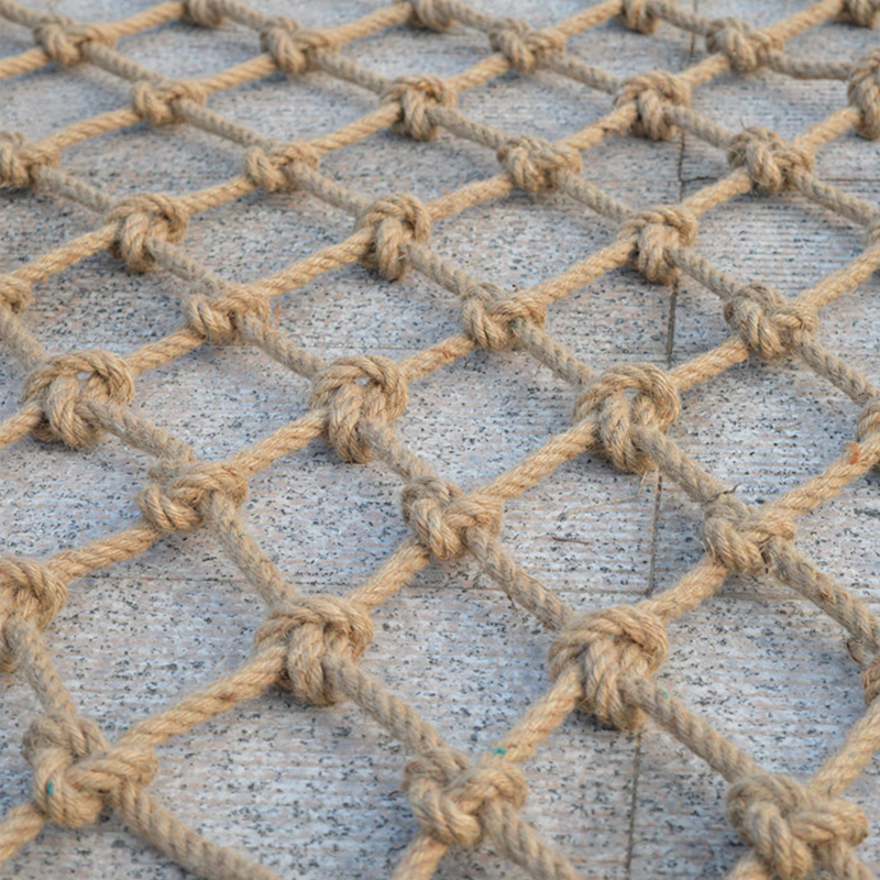 Vintage Jute Decorative Safety Net_3