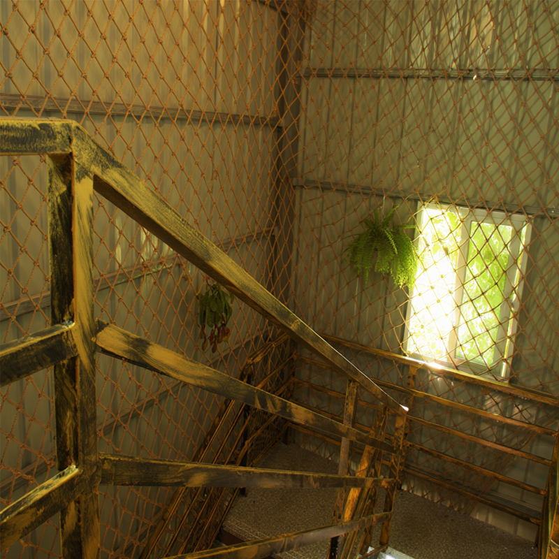 Vintage Jute Decorative Safety Net_5