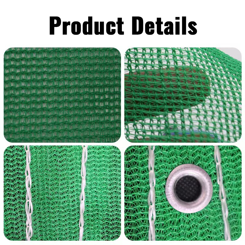 Green Dense Mesh Safety Net_5