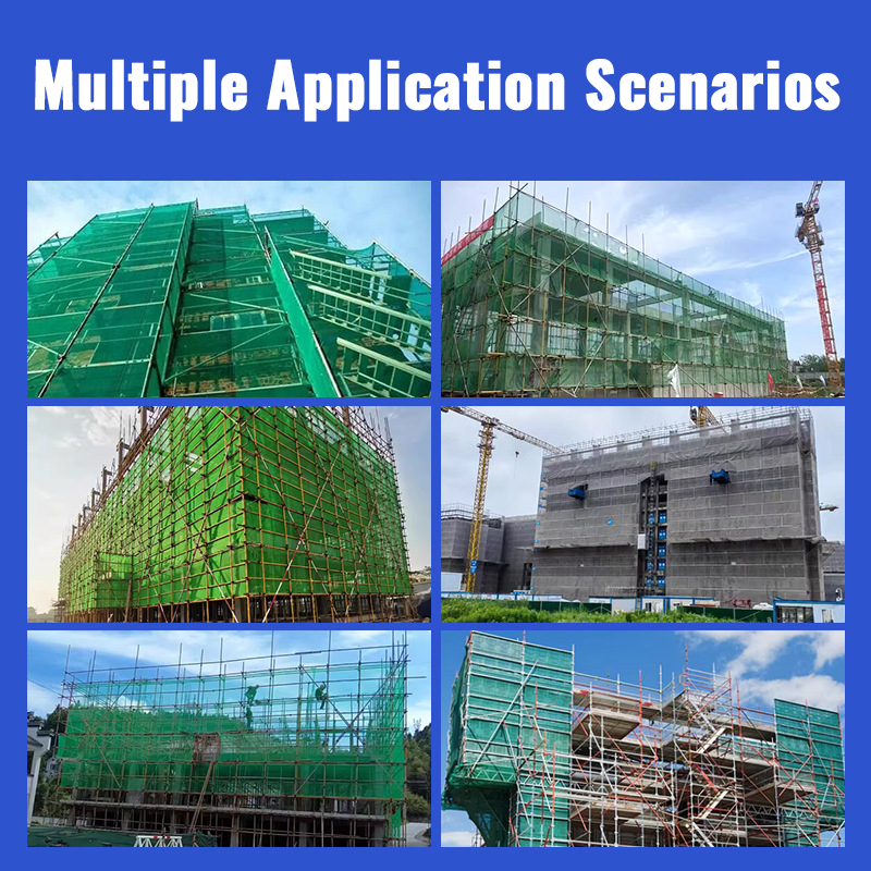 Green Dense Mesh Safety Net_7