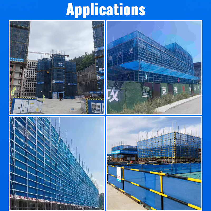 Blue Dense Mesh Safety Net_5