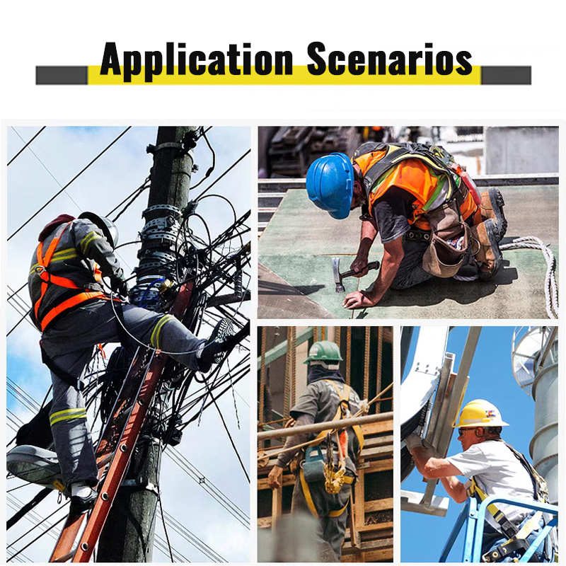 Quick-Connect European Full Body Safety Harness_7