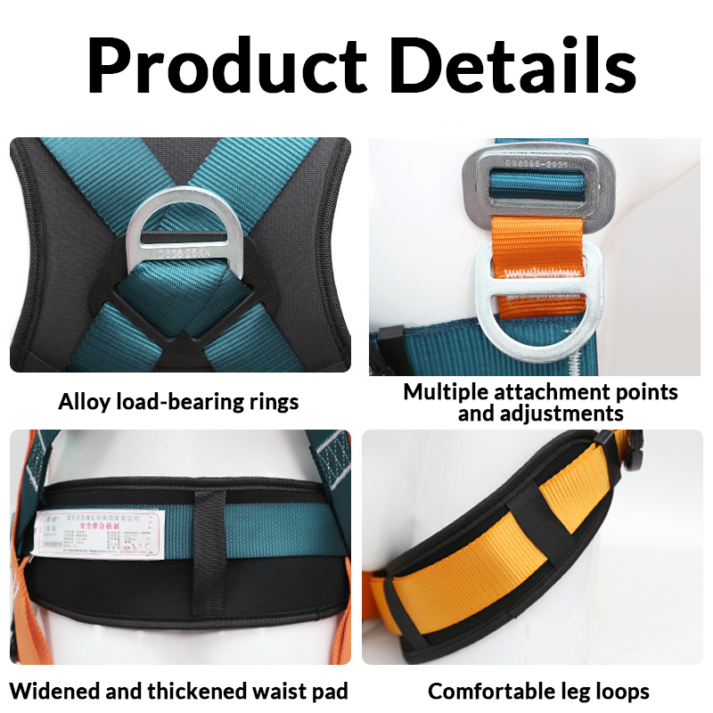 Quick-Connect European Full Body Safety Harness_5