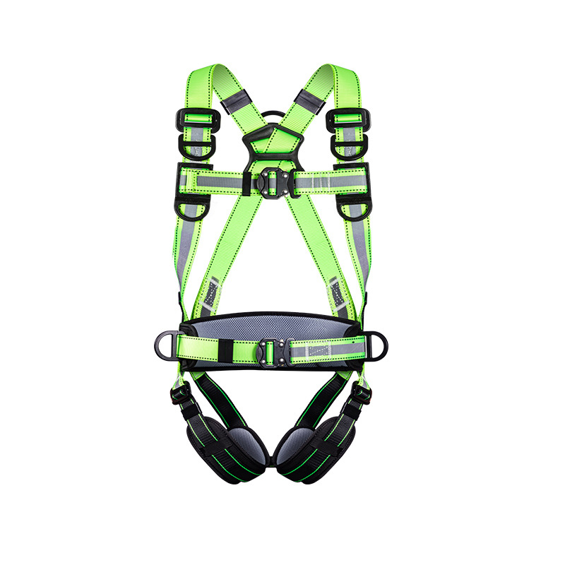 Night-Reflective Five-Point Safety Harness