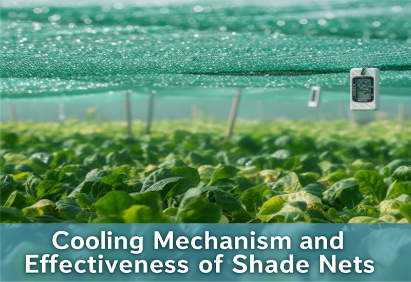 Cooling Mechanism and Effectiveness of Shade Nets