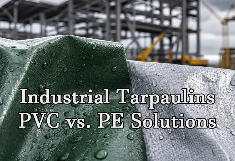 Industrial Waterproof Tarpaulin: A Comparative Analysis of PVC and PE Solutions