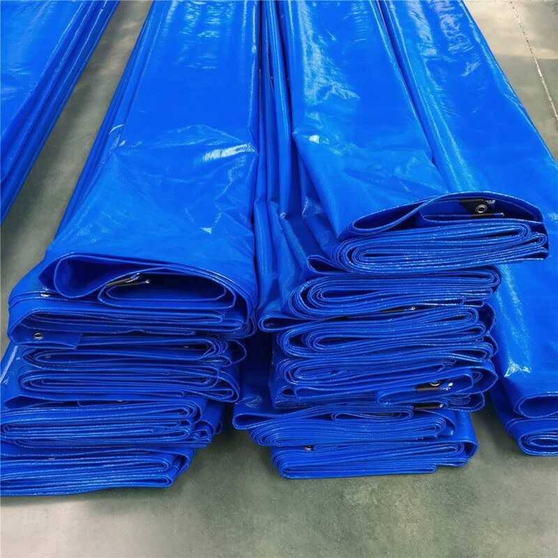 PE Tarpaulin, Waterproof Cover, Blue Tarp, Heavy Duty Tarpaulin, Outdoor Protective Sheet4