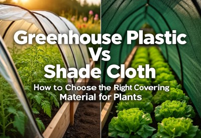 Greenhouse Plastic Vs Shade Cloth: How to Choose the Right Covering Material for Plants Greenhouse Plastic Vs Shade Cloth: How to Choose the Right Covering Material for Plants